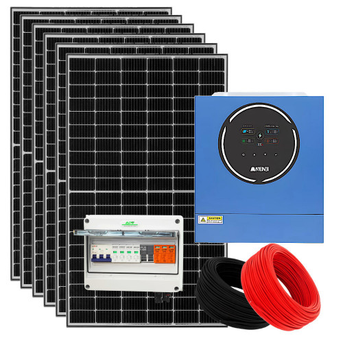 Zestaw solarny Off Grid 48V 5KW 230V 5000W