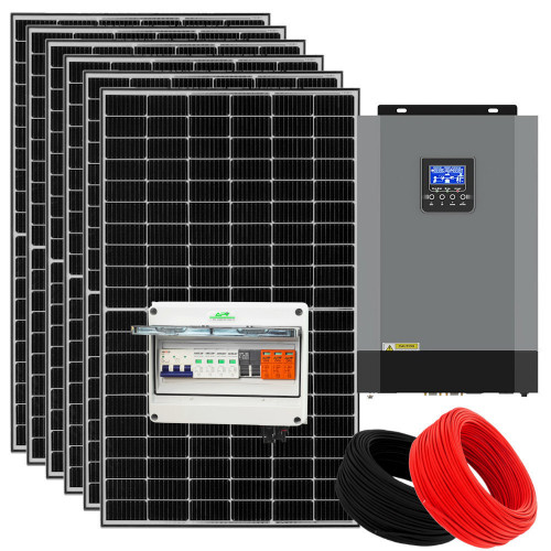 Zestaw solarny Off Grid 24V 4KW 230V / 5000W