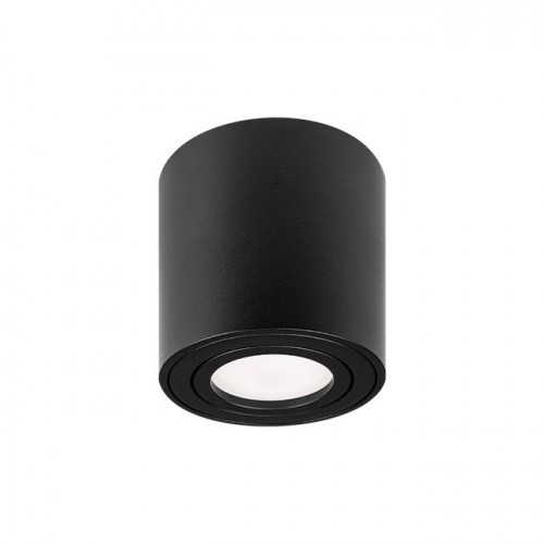 Oprawa natynkowa GU10 aluminiowa czarna 35W