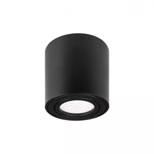 Oprawa natynkowa GU10 aluminiowa czarna 35W