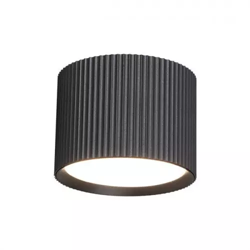 Oprawa natynkowa aluminiowa 12W czarna