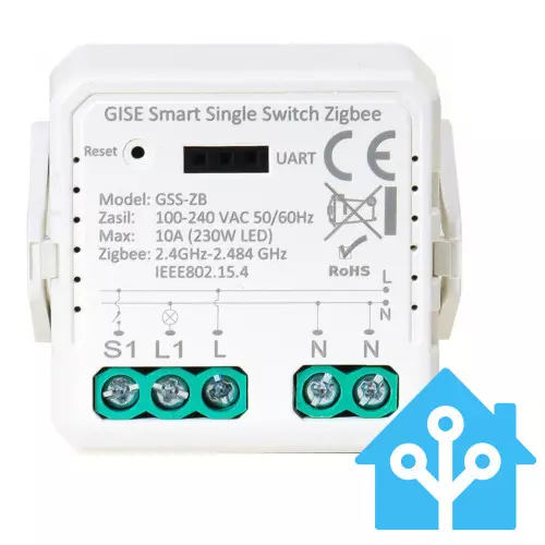 Sterownik Smart Home Gise 10A Zigbee Home Assistant