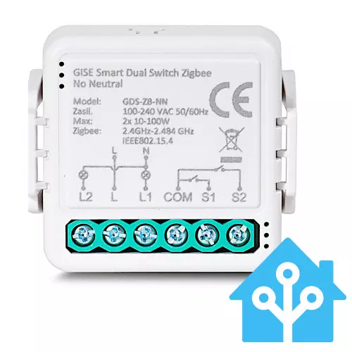 Sterownik Smart Home Gise 2x100W Zigbee Home Assistant