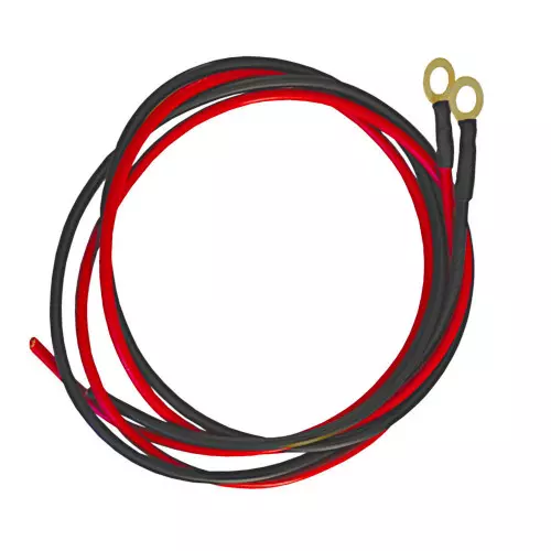 Zestaw kabli 2x4mm2 regulator-akumulator 1m