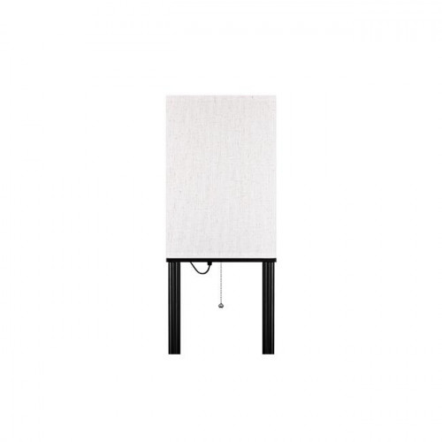 Lampa podłogowa Ganto 2 drewniana z półkami 60W