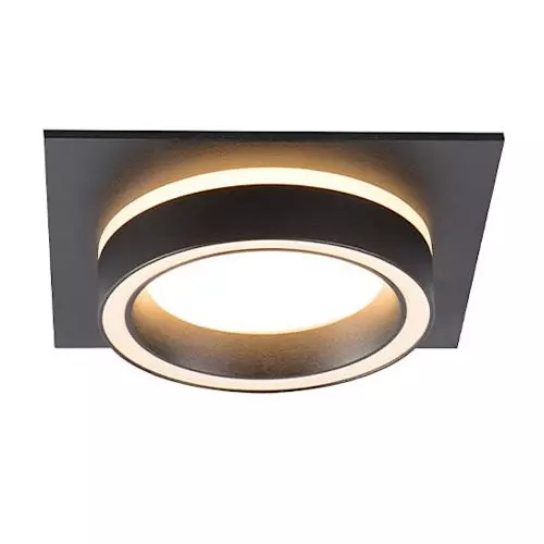 Oprawa halogenowa Arcadio LED GX53 czarny mat 15W