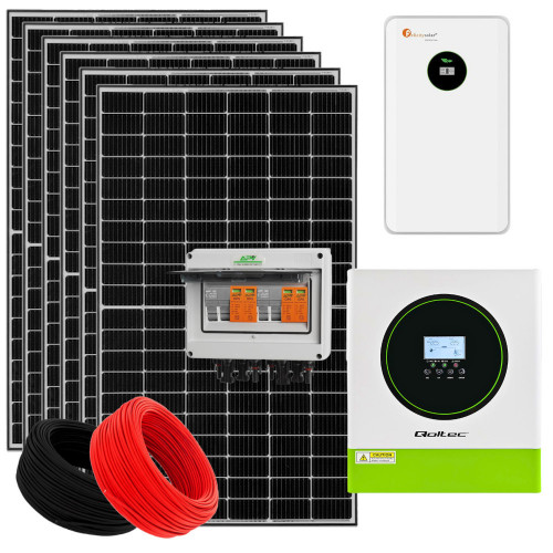Zestaw fotowoltaiczny Off-Grid 11kW PV 10kW Magazyn energii 10kWh
