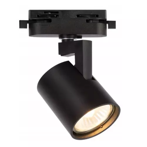 Reflektor LED szynowy GU10 czarny mat 35W