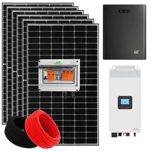 Zestaw fotowoltaiczny Off-Grid 5,5kW PV 3kW Magazyn energii 5kWh