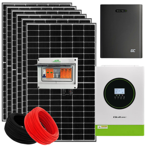 Zestaw fotowoltaiczny Off-Grid 6,2kW PV 5kW Magazyn energii 5kWh