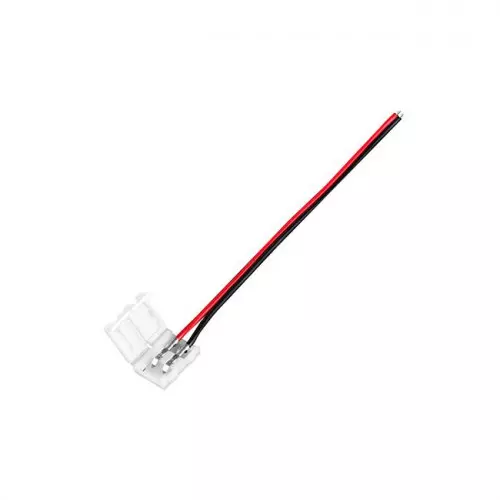 Złączka LED 8mm zatrzaskowa z kablem