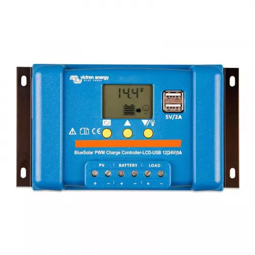 Regulator ładowania BlueSolar PWM-LCD&USB 5A