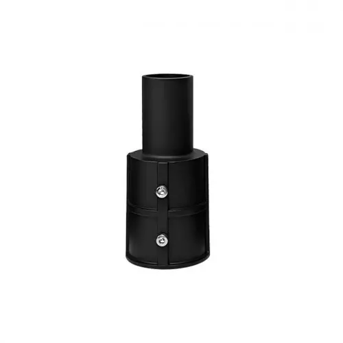 Adapter do słupa oświetleniowego 85-60mm Aluminium Czarny