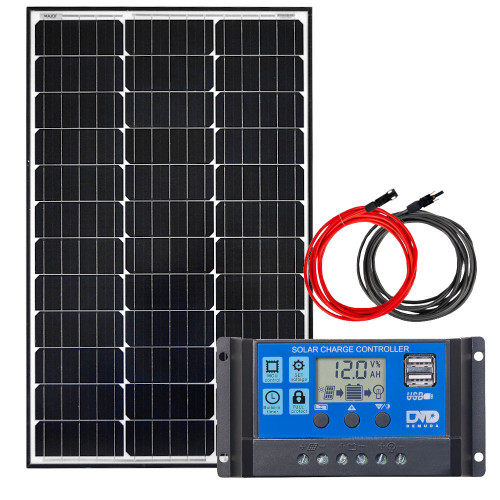 Zestaw solarny 75W PWM