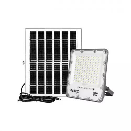 Naświetlacz solarny LED 100W z czujnikiem zmierzchu