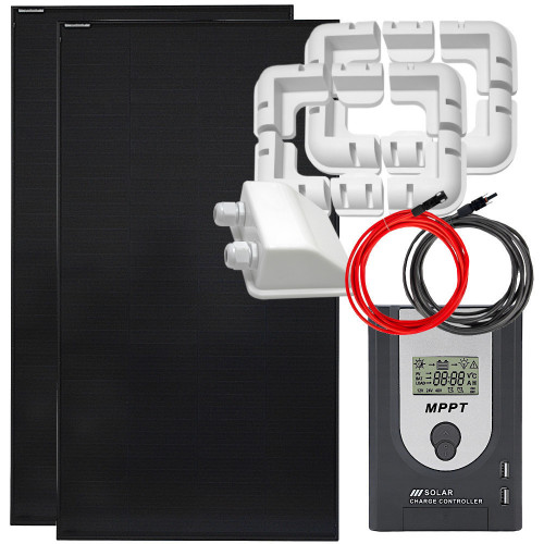 Zestaw solarny 340W MPPT MPS uchwyty 