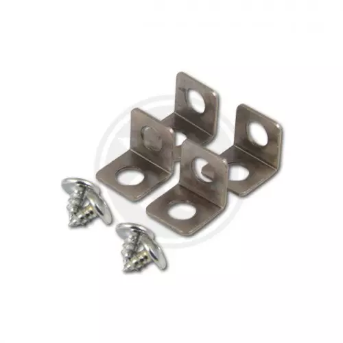 Zestaw uchwytów do paneli LED 295x1195 metalowe