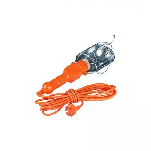 Lampa LED warsztatowa E27 230V 5m kabel