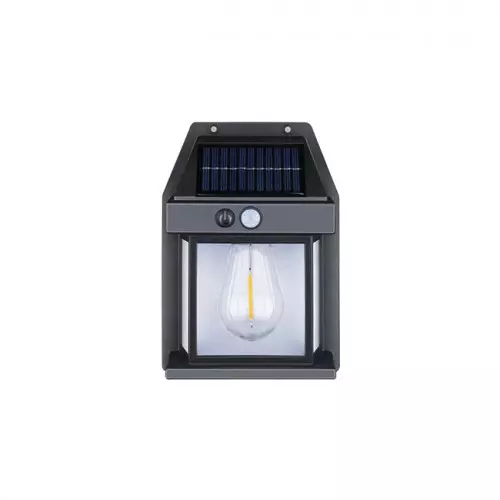 Lampa LED solarna 1W IP44 z czujnikiem ruchu