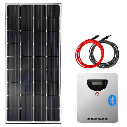 Panel słoneczny z regulatorem 190W Bifacjalny MPPT BT