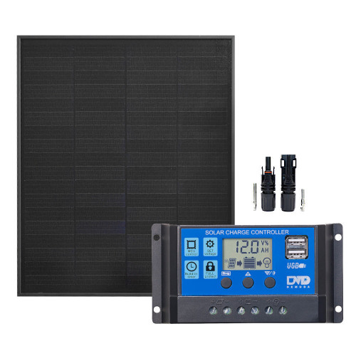 Zestaw solarny 12V 50W PWM