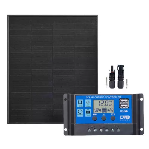 Zestaw solarny 12V 50W PWM