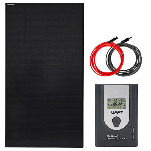 Panel słoneczny z regulatorem 170W 12V MPPT