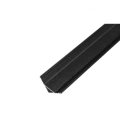 Profil LED anodowany 10mm czarny 1m