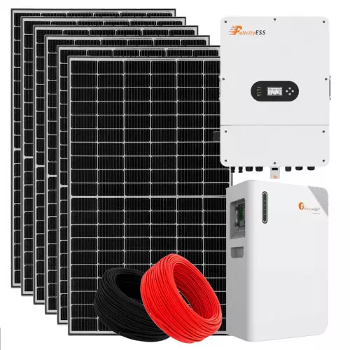 Zestaw fotowoltaiczny Off-Grid 10kW PV 10kW  magazyn energii 10kWh