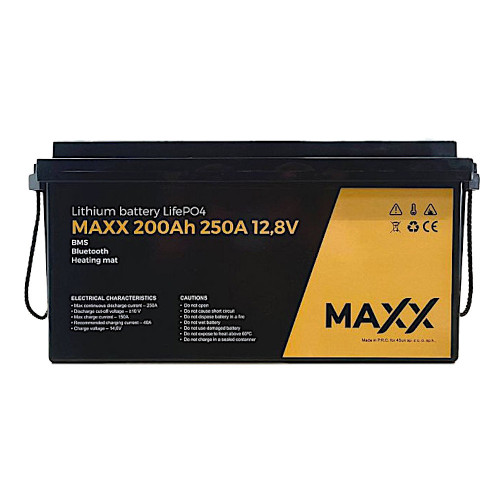 Akumulator LiFePO4 MAXX 200Ah z BMS 12,8V