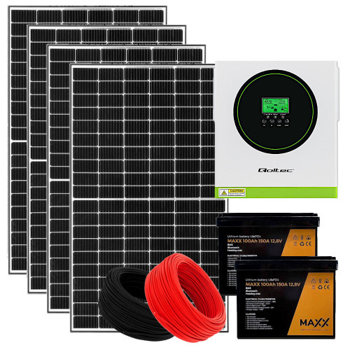 Zestaw fotowoltaiczny Off-Grid 3,5kW PV 2kW  magazyn energii 2,4kWh