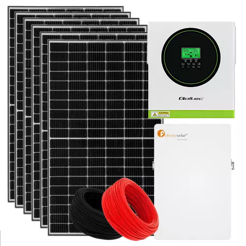 Zestaw fotowoltaiczny Off-Grid 11kW PV 5kW  magazyn energii 11,7kWh 