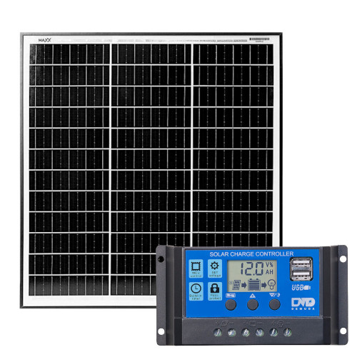 Zestaw solarny 55W PWM